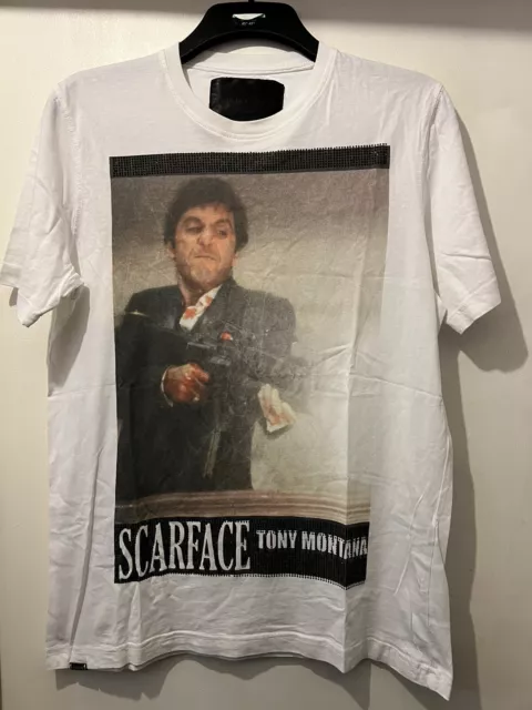 PHILIPP PLEIN SCARFACE TONY MONTANA T Shirt 92.00 PicClick UK