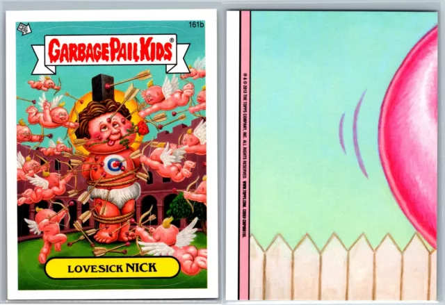 2013 Topps Garbage Pail Kids Brand-New Series 3 GPK Card Lovesick Nick 161b