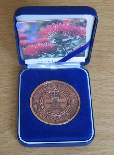 Bronze Participation Medal 14th Commonwealth Games 1990 Auckland original case