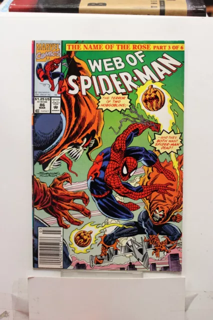 WEB OF SPIDER-MAN #86 (1992) Hobgoblin, Howard Mackie, Alex Saviuk, Marvel