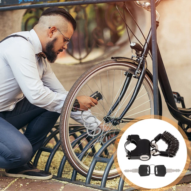 Pièces De Moto Antivol De Casque De Vélo Casque De Vélo Bicyclette