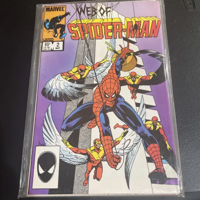 Web of Spider-Man #2 (May 1985, Marvel)