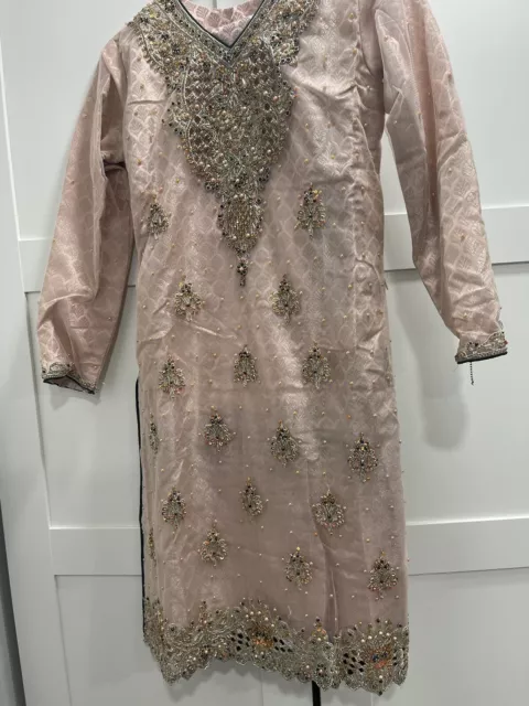Bridal Mendhi Heavy Pakistani Indian Lengha Designer Party Ethnic Wedding