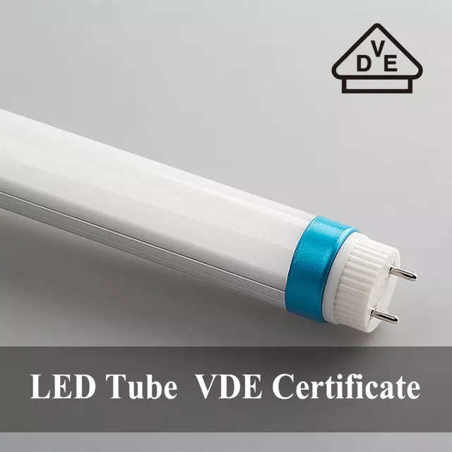 LED Tube Lumineuse T8 3000K Blanc Chaud 60CM 10W VDE & Tüv