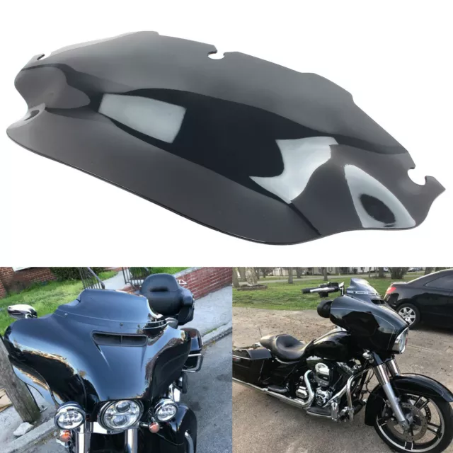 Windschild Wave 8" für Harley-Davidson Electra-Street Glide 96-13 Smoke