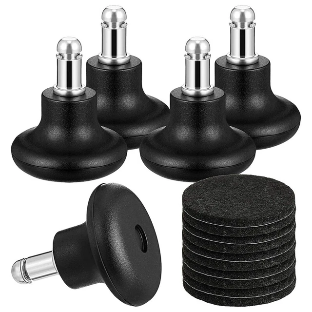 5 Pack Bell Glides for Office Chair Without Wheels, Replacement Rolling1086