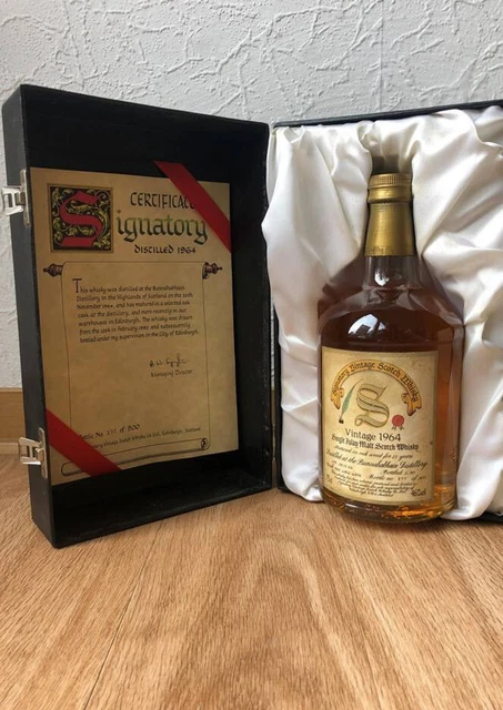Signatory Vintage Scotch Whisky, 1964, 59 Jahre, 75cl, 46%