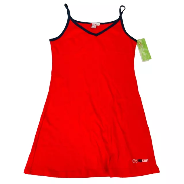 Vintage Ripcurl Girl Red Dress Brand New with Tags Size 14