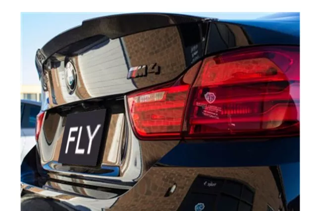 Carbon Farbe Auto Spoiler Heckspoilerlippe Flügel für BMW 1er F20