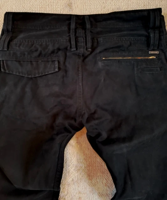 PANTALON CHINO HOMME DIESEL taille W32 L34 ou 42 44 NOIR 100 coton EUR 39 00 PicClick FR