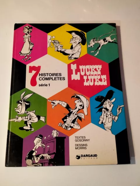 Eo 1974 Lucky Luke 7 Histoires Completes Serie 1 Morris Dargaud (L434)