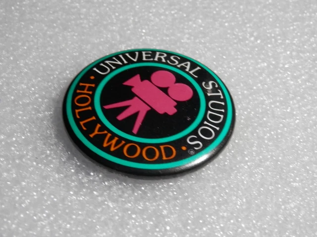 Universal Studios Hollywood Fridge Magnet • Souvenir 1991 Vintage 1.75" 3