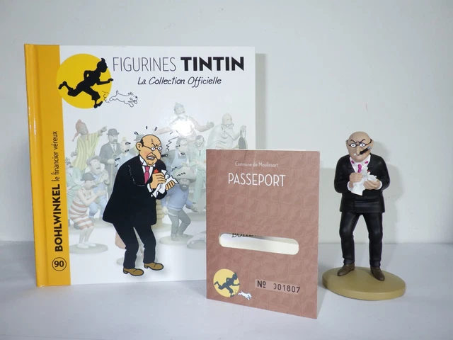 FIGURINE TINTIN COLLECTION Officielle - Bohlwinkel - N° 90 EUR 14,00