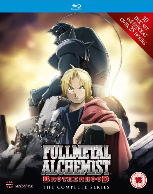 Fullmetal Alchemist Brotherhood: The Complete Series [15] Blu-ray Box Set