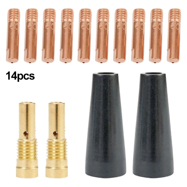 Kit De 7 Embouts De Buse Pour Torche De Soudeur MIG - Compatible Forney Easy Weld 140 Etc.