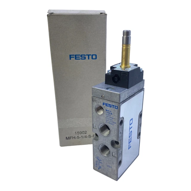 Électrovanne FESTO MEH-5/2-1/8-S-B - Pièce D'occasion Pour Systèmes Pneumatiques Ou Automatismes