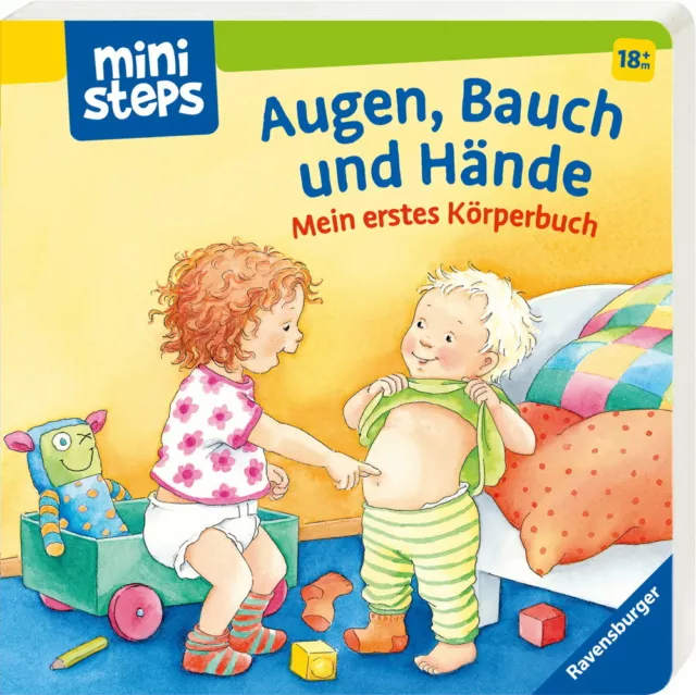 Ravensburger ministeps Buch Augen, Bauch und Hände Mein erstes Körperbuch 31746