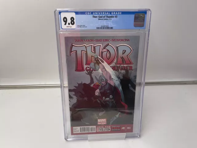 Thor God of Thunder #3 CGC 9.8 Jason Aaron Gorr the God Buther Marvel 2013