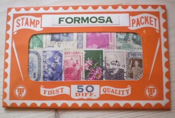 Briefmarken aus Formosa / Taiwan vor 1968