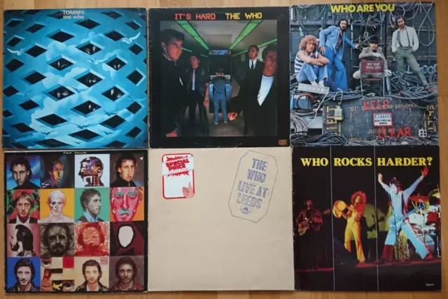 Sammlung - 6 LP The Who - 3 LP Pete Townshend