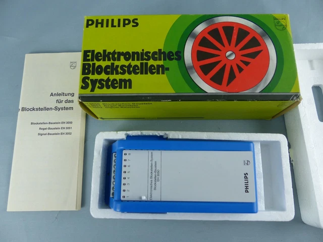 PHILIPS EH 3050 système de block électronique pour réseau train électrique NEUF EUR 39,00