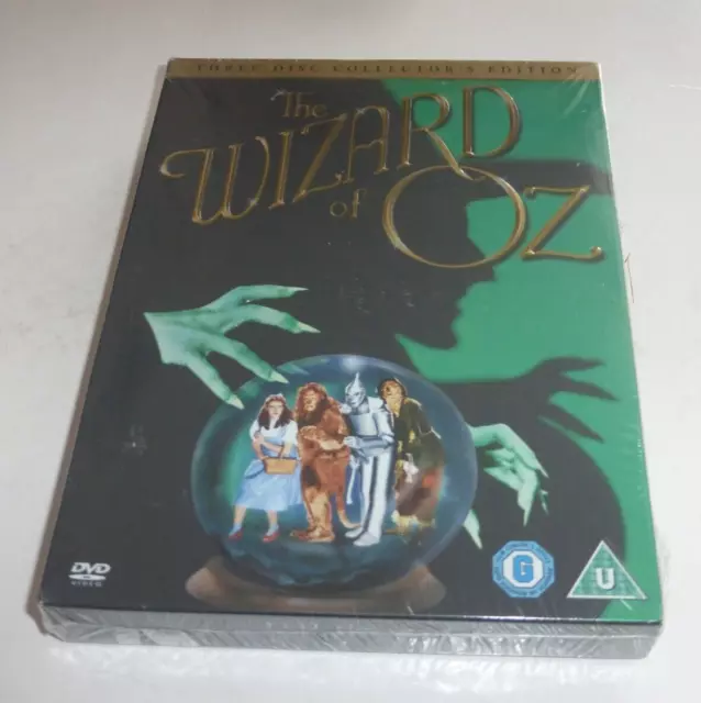 The Wizard Of Oz (3 Disc Collector's Edition) [DVD] (NEW & SEALED)