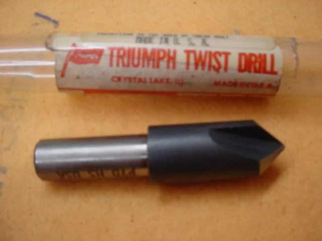 Triumph Twist Drill HS Center Reamer1/2" 82 deg.-Countersink - SEE DESCRIPTION