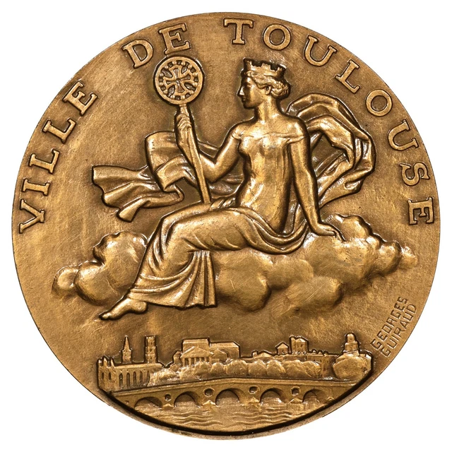 Medaille octogonale Olivier de Serres - argent - Collection