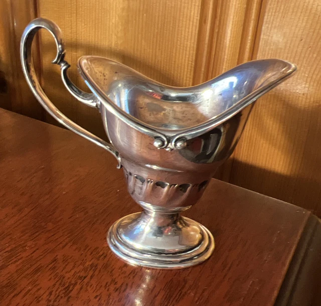 Antique Tiffany Sterling Silver Cream or Sauce Pitcher