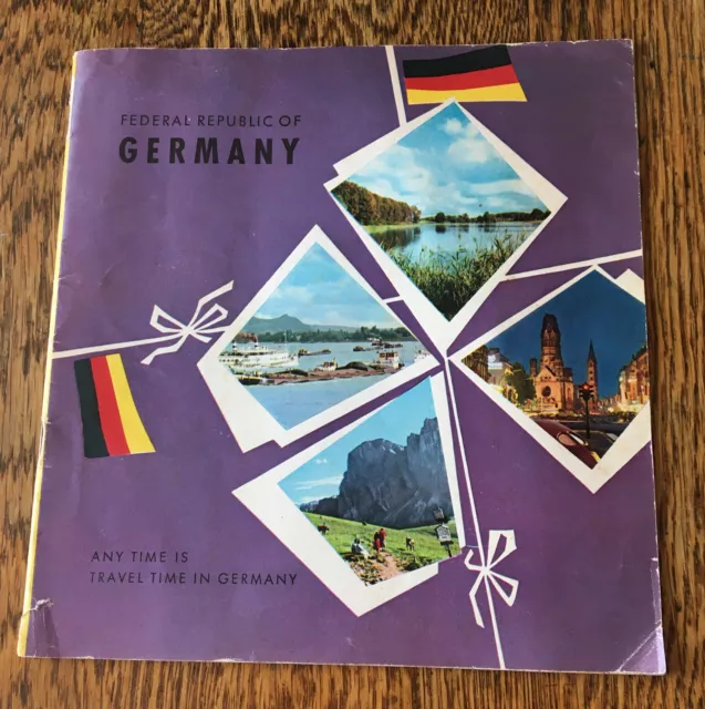 VINTAGE Federal Republic of Germany Travel Guide Booklet