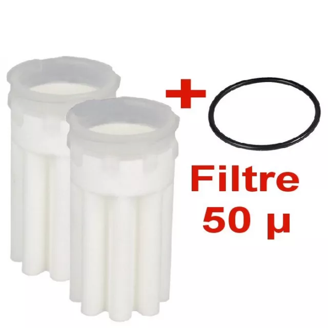 filtre fioul SIKU 50 70 µm lot de 2 avec 1 joint offert filter oil fuel