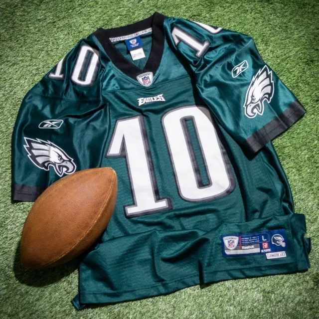 Reebok NFL Philadelphia Eagles Jersey | Premier Stitched VTG Green L | Jackson