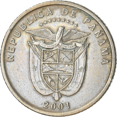 Moneta BB Panama Rame ricop 1/10 Balboa 1996 #811229 Royal Canadian Mint 
