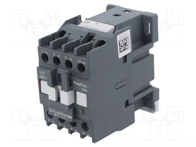 1 piece, Contactor: 3-pole LC1E0610P7 /E2UK