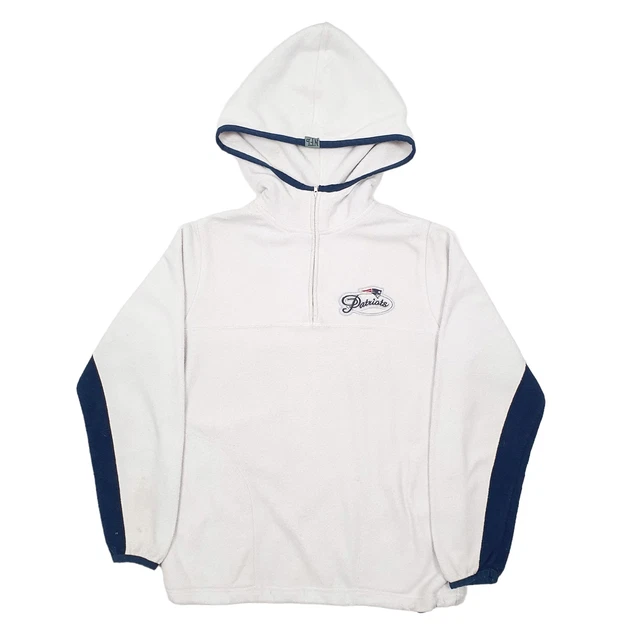 Felpa con cappuccio donna NFL New England Patriots poliestere maglione M