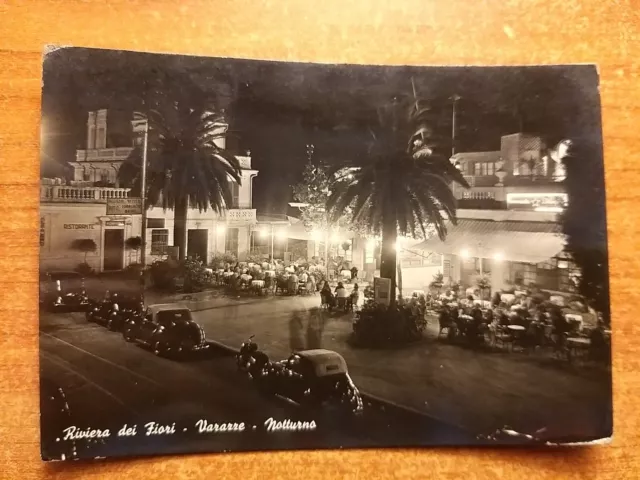 Varazze (Savona). Notturno - Auto, Car - Fiat Topolino.