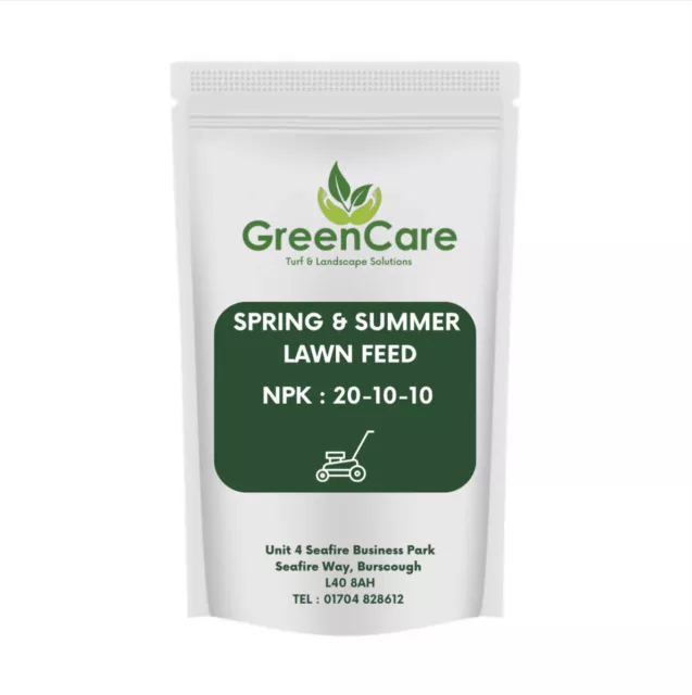 Spring & Summer Professional Lawn Grass Paddock Feed/Fertiliser 20-10-10 In Bags