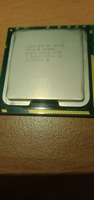 Intel Xeon Hexa Core X5675 3.06Ghz 12M Cache Cpu Processor Slbyl Socket Lga1366