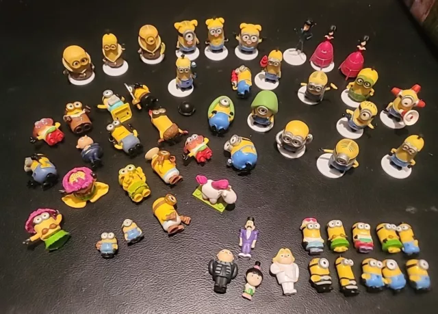 Despicable Me Mini Figures Minions Lot Of 50