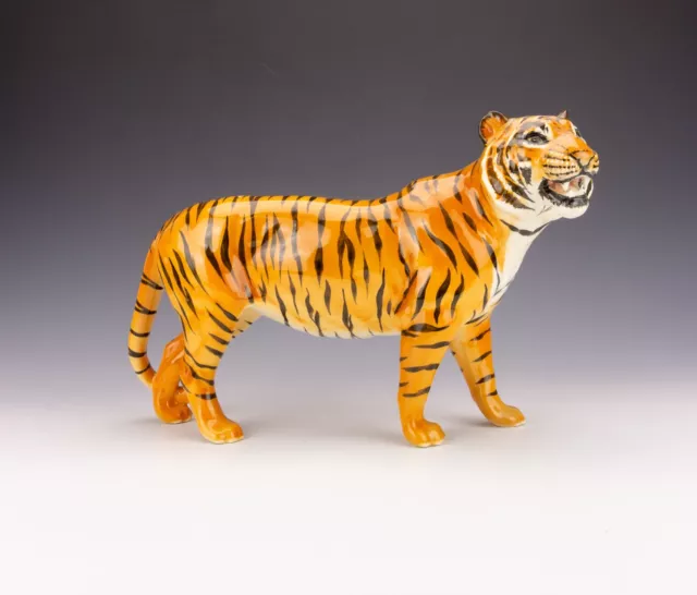 Beswick Pottery - Large Hand Painted Tiger Figure