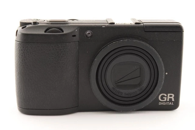 RICOH GR II 16.2MP Digital Compact Camera Black AF 18.3mm F2.8 For Parts 2