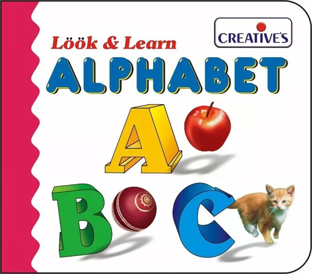 (CRE0513) - *** Creative Books - Look & Learn Board Book- Alphabet