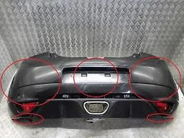 Pare-choc Arrière Pour RENAULT MEGANE 1 Phase 2 Coupé - Réf. 7701367971 - Occasion - État Correct