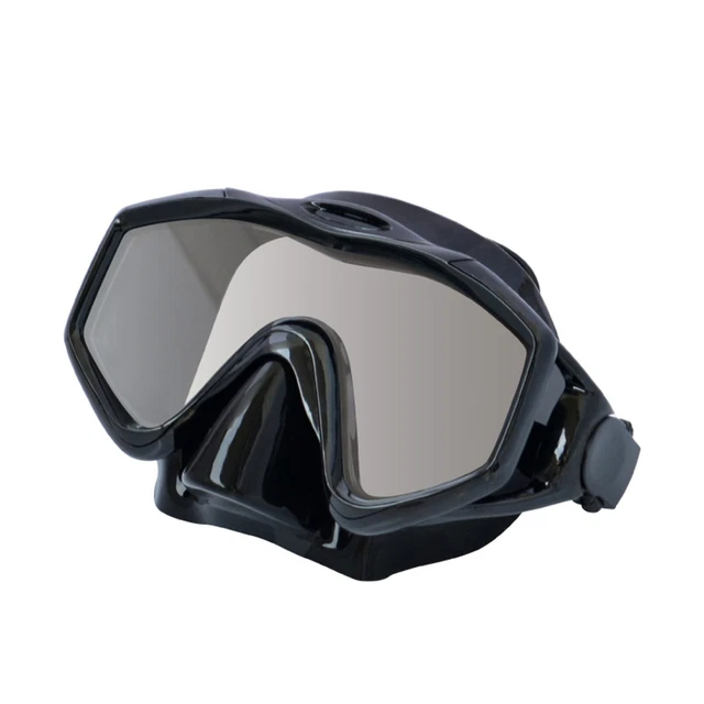 Masque De Plongée Panoramique Adulte - Verre Trempé 3 Fenêtres (Neuf)