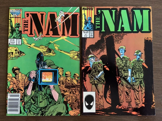 The ‘Nam #4,5 (1987) Doug Murray Michael Golden 1st Print