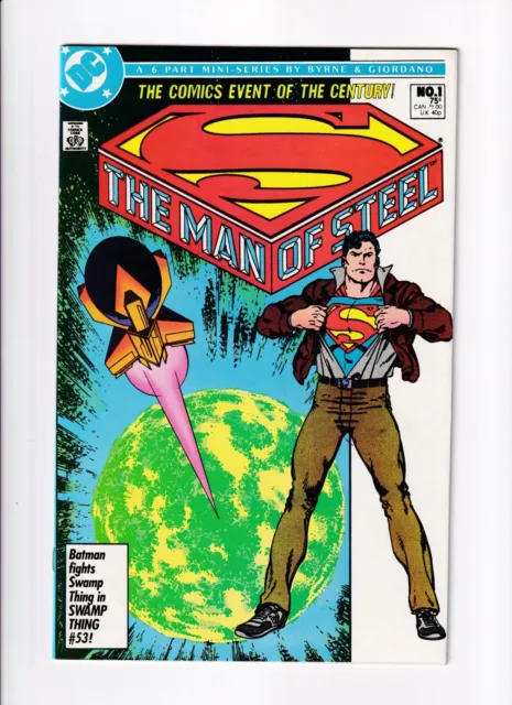 The Man Of Steel Superman #1 Dc  Comics 1986