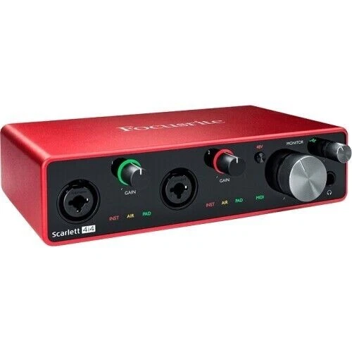 FOCUSRITE - CARTE SON SCARLETT 4i4 (3nd Gen)