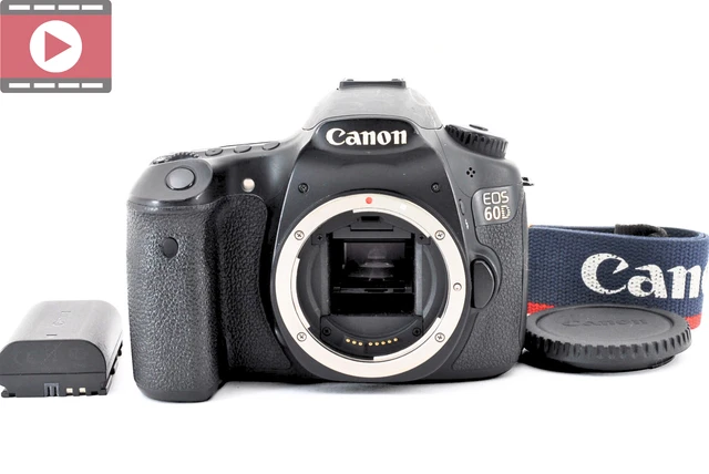 Canon EOS 60D 18.0MP Digital SLR Camera Body Japan [Near Mint] #314
