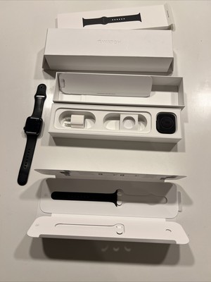 APPLE WATCH SERIES 4 GPS WiFi + LTE Cellular 44mm Sport Band Very ...