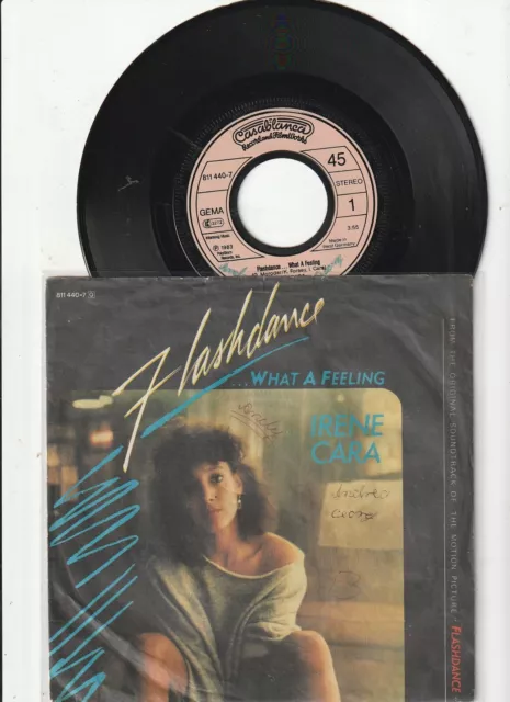 Flashdance - Irene Cara - What a feeling  - Vinyl . 7"Single